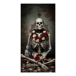Pôster Gothic Rose Queen – Dark Romantic Art