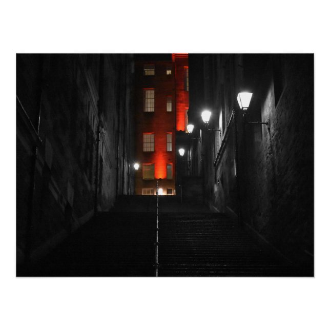 Pôster Gothic Staircase (Frente)