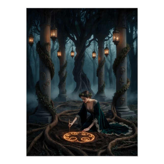 Pôster Gothic Virgo – Ritueel van de Aarde (Frente)