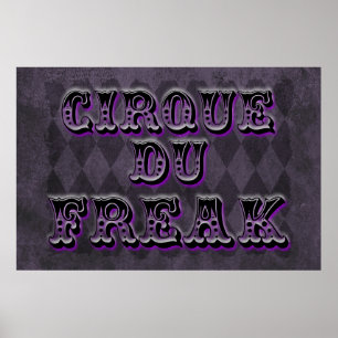 Poster Gótica Cirque Du Freak Cirque