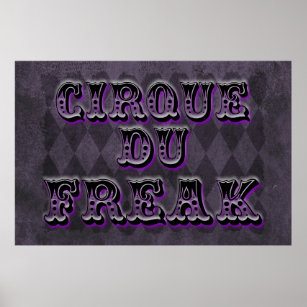 Poster Gótica Cirque Du Freak Cirque
