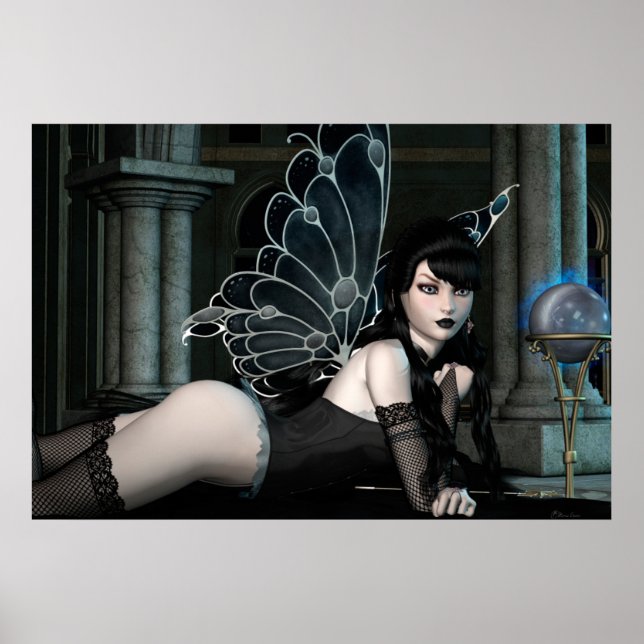 Poster Gótica Fae Series ANNA Fantasy Art (Frente)