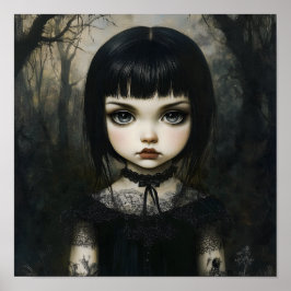Poster Gótico Girl