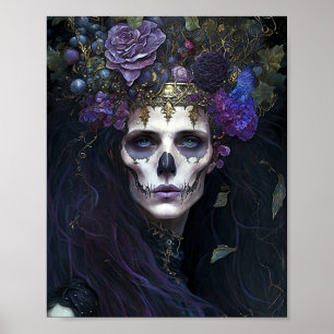 Poster Gótico Queen Fantasy Art