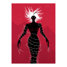 Gótico Testemunha de Horror Demon Girl