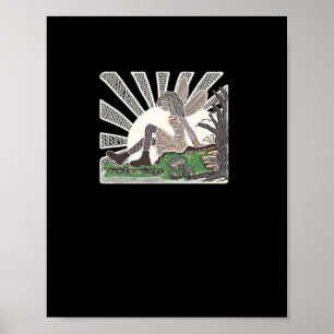 Poster Gótico Whimsigol Fada Superdimensionada