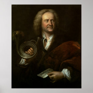 Poster Gottfried Reiche, músico e de solo superiores