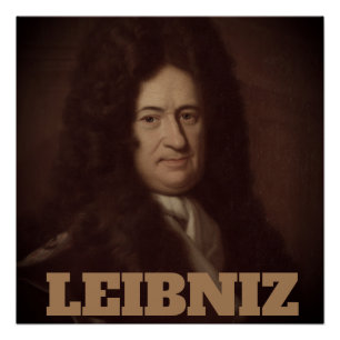Pôster Gottfried Wilhelm Leibniz (c. 1695) Poster