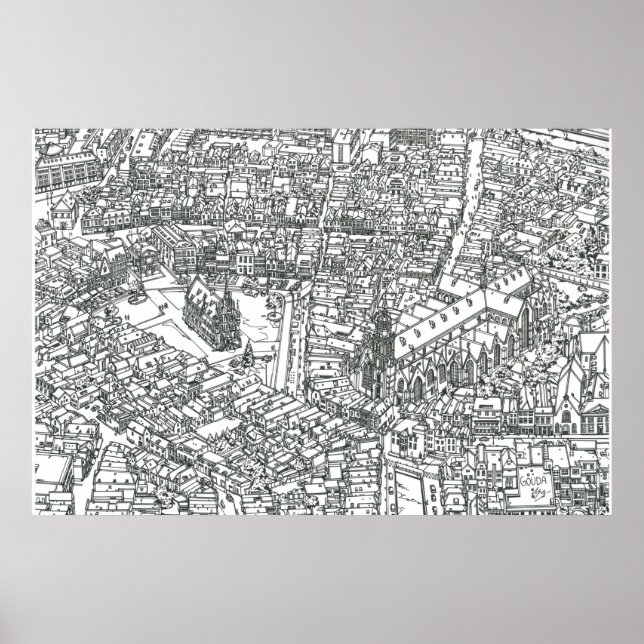 Poster Gouda (Frente)