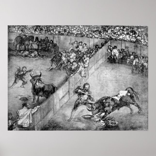 Poster Goya - Arena Dividida 1825 (Frente)