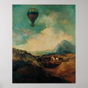 Poster Goya - Balão Ou Voo