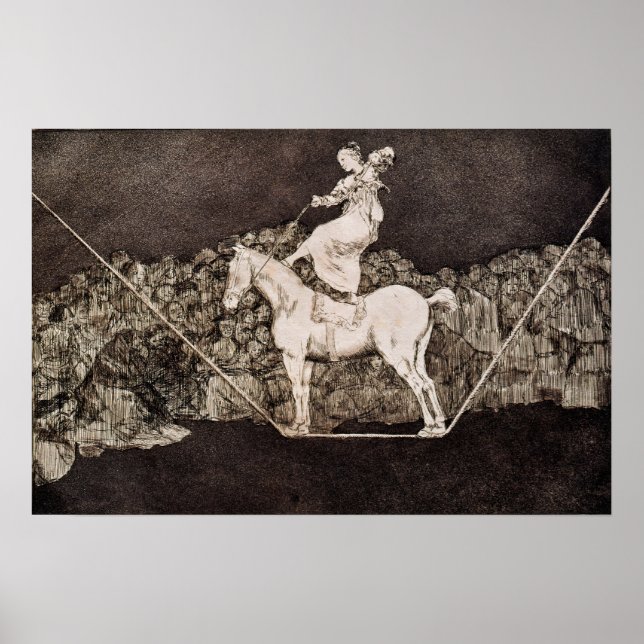 Poster Goya - Circus Queen Timely Absurdity 1823 (Frente)