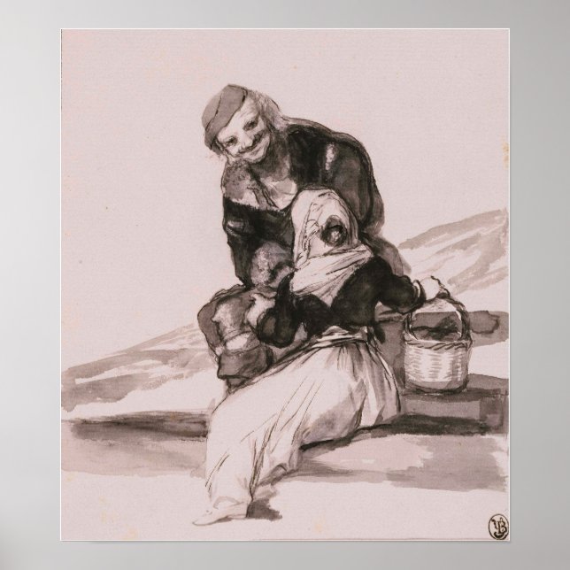 Poster Goya - Cuidado com o conselho (Frente)