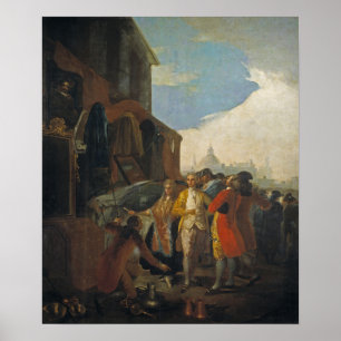 Poster Goya - Fair In Madrid 1778