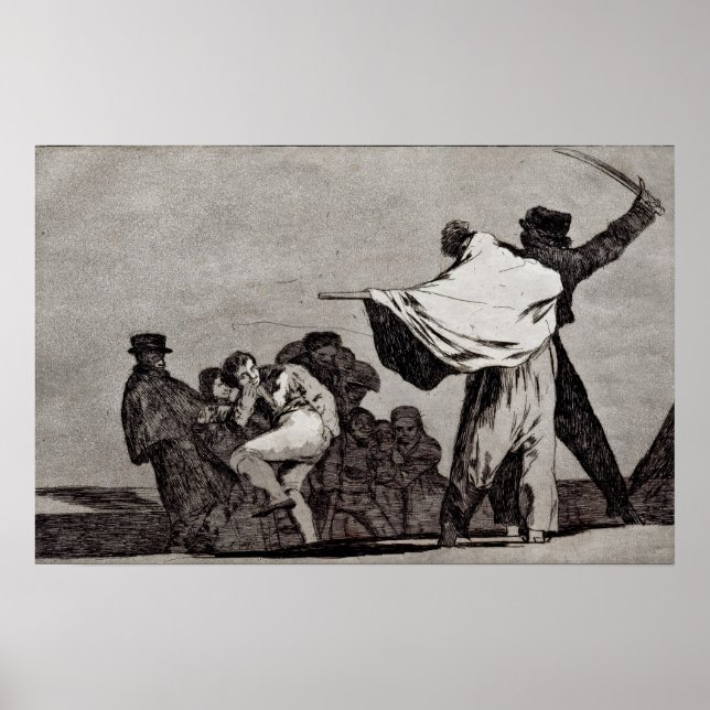 Poster Goya - Folly Conhecida (Frente)