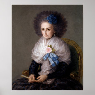 Poster Goya - Marie Antonieta Gonzaga 1795