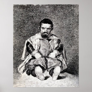 Poster Goya - O Anão Sebastian Morra No Tribunal De ...