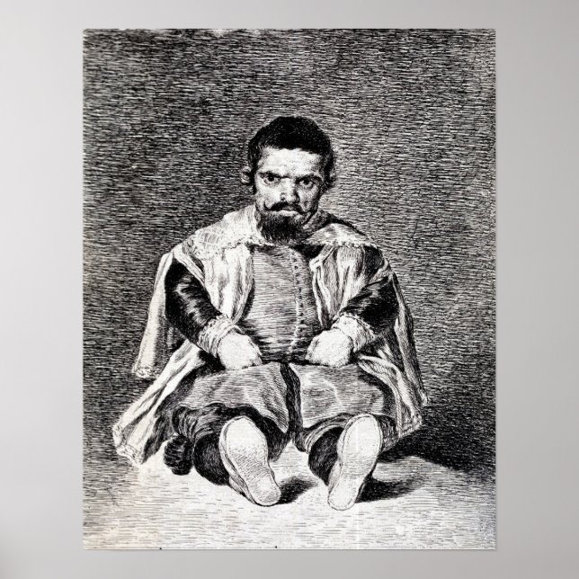 Poster Goya - O Anão Sebastian Morra No Tribunal De ... (Frente)