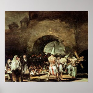 Poster Goya - Procissão De Bandeiras (Ataques) 1813