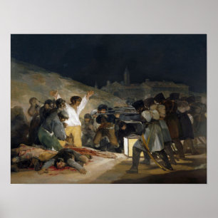 Poster Goya - Terceiro De Maio (Execução De Defensores 
