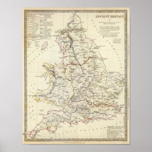 Pôster Grâ Bretanha antiga mim