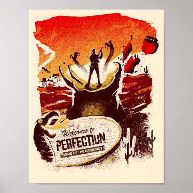 Poster Graboides (Frente)