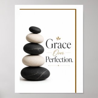 Poster Graça acima da perfeição
