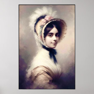 Poster Graça da Era Vitoriana em Retrato de Estúdio