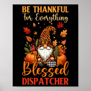 Poster Graças a Tudo Orgulhoso, abençoado Obrigado do Dis