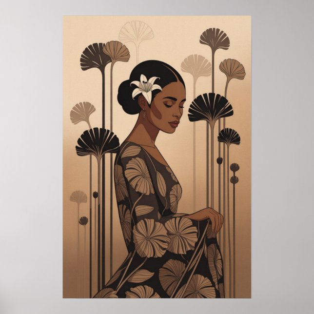 Poster "Grace in Bloom (Frente)