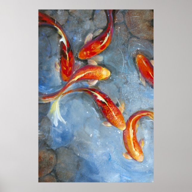 Poster Graceful Koi II (Frente)