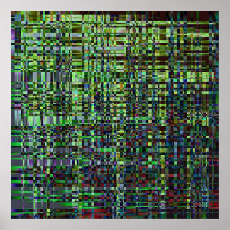 Pôster Grade de Cidade