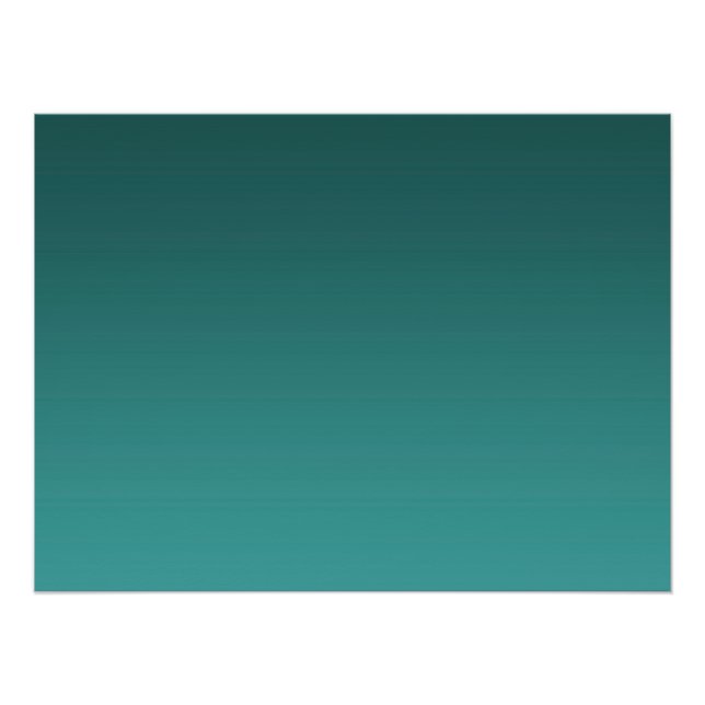 Pôster Gradient Green - light to deep | Mood Background | (Frente)