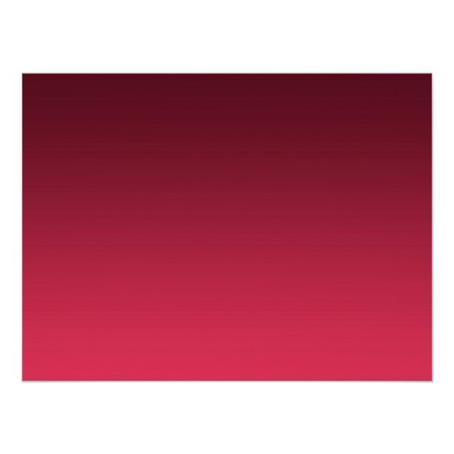 Pôster Gradient Magenta - light to deep | Seasonal Moods| (Frente)