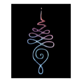 Pôster Gradient Unalome