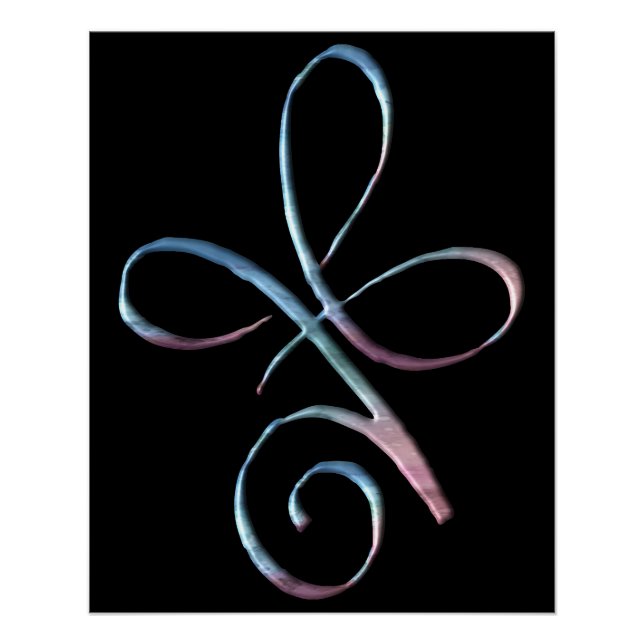 Pôster Gradient Unconditional Love (Frente)