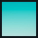 Pôster Gradiente aqua de chá<br><div class="desc">Fundo azul-aqua claro e gradiente de chumbo.</div>