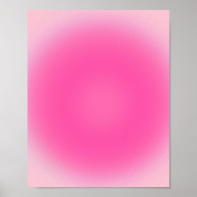 Poster Gradiente Aura Rosa (Frente)