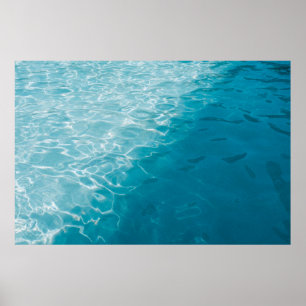 Poster Gradiente azul