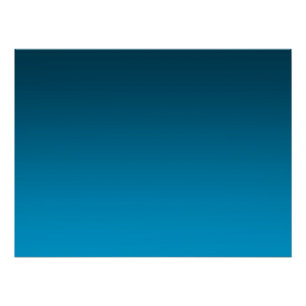 Pôster Gradiente Azul - claro a profundo Fundo de Humor