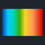 Poster Gradiente colorido do arco-íris<br><div class="desc">arco-íris,  colorido,  multicolorido,  multicolorido,  gay,  homossexual,  bandeira,  gradiente,  LGBT,  bonito,  belo,  cores,  colorida,  multicolorido,  multicolorido,  homossexualidade,  lésbica,  orgulhosa,  bissexual,  transgênero,  hippie,  espectro,  cores,  brilhante,  vibrante,  feliz,  visível,  prisim,  abstrato,  vermelho,  laranja,  amarelo,  verde,  azul,  roygbiv,  arco-íris,  liso,  moderno,  contemporâneo,  na moda,  design,  gráfico, </div>