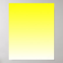 Gradiente de Amarelo para Branco