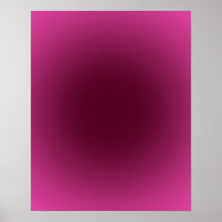 Poster Gradiente de Aura Rosa Borgonha 16x20