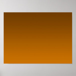 Poster Gradiente Laranja - claro ao profundo Fundo de H