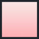 Poster Gradiente rosa suave<br><div class="desc">Gradiente de cor rosa suave comum.</div>