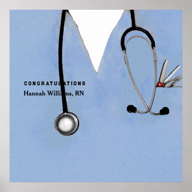 Poster Graduação da Escola de Enfermagem (Frente)