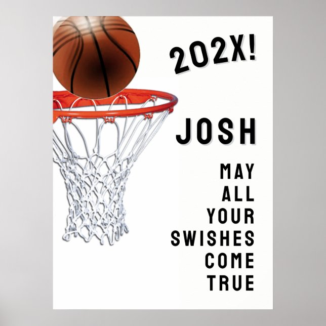 Poster Graduação de Basquetebol (Frente)
