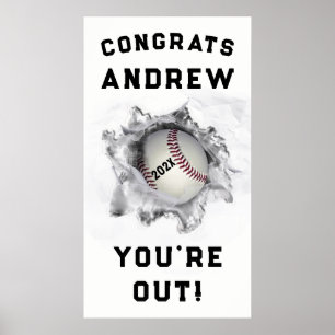 Poster Graduação de Beisebol 2026