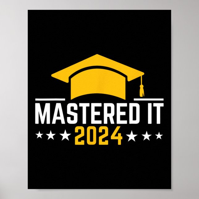 Poster Graduação De Graus Mastered It 2024 (Frente)