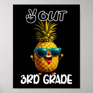 Poster Graduação Engraçada De 3º Grau De Paz De 3º Grau